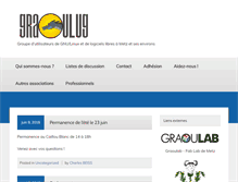 Tablet Screenshot of graoulug.org